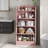 5-Shelf Multi-Functional Modern Wood Bookcase,-1759672748