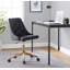 Chaise de travail en similicuir Oveline-89105709-89601985