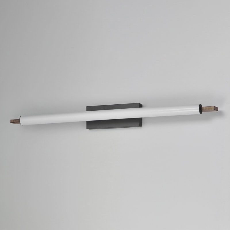 Joist-Wall Sconce, 4.75" H x 45.25" W x 4.75" D, Driftwood/Charcoal