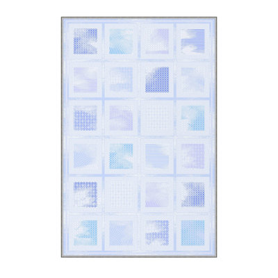 Premium Hall Carpet, 2.6 x 6.6 Feet, 100% Polyester, 0.3 in Pile Height | Antibacterial, Non-Slip Underside, Machine Washable | 3D Digital Print Design, Durable & Stylish for Entryways, Living Rooms & More