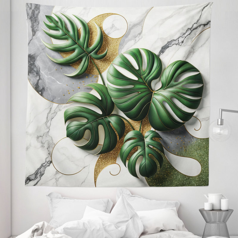 Tapisserie en microfibre, H 88 po x l 88 po