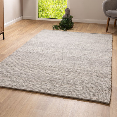 Daelen Wool Hand Woven Area Rug