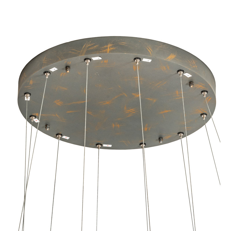 Anillo 1 - Light French Bronze LED Unique/Statement Pendant