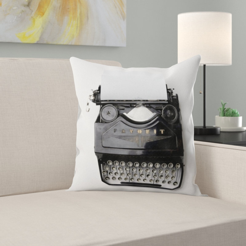 Microsuede Throw Pillow