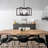 5/6/7 - Light Farmhouse Geometric Candle-Style Square / Rectangle Lantern Chandelier-2126568595-2139938898