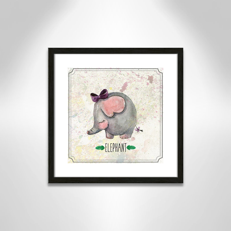 Adhésif décoratif 3 pi Jungle Day, Encadré de boîte à grain de bois noir, H 16 po x l 16 po x P 1,18 po