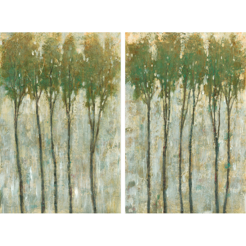 «Debout grand» par Marmont Hill - ensemble de 2 reproductions sur toile, H 18 po x l 12 po, Toile tendue
