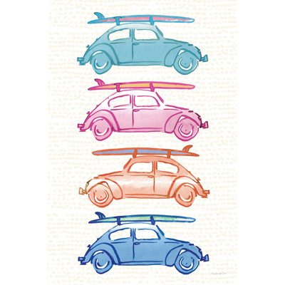 Laguna Cars - reproduction sur toile tendue