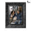 Cadre photo 11 po x 11 po noir pour manteau de cheminée 1PC-130811206-130811204-130811202