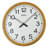 QXA851BLH Office Clock, Brown
