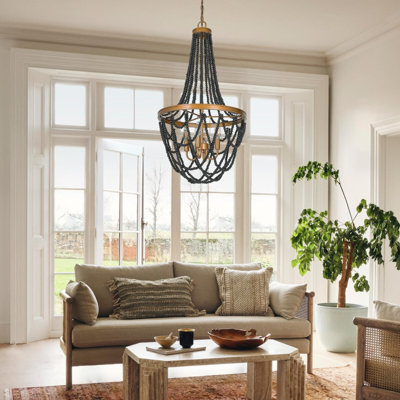 4 - Light Dimmable Chandelier