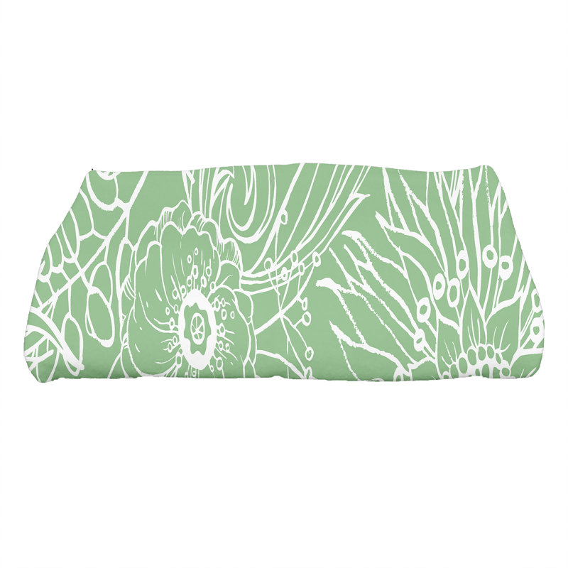 Serviette de bain Angeleena, Vert