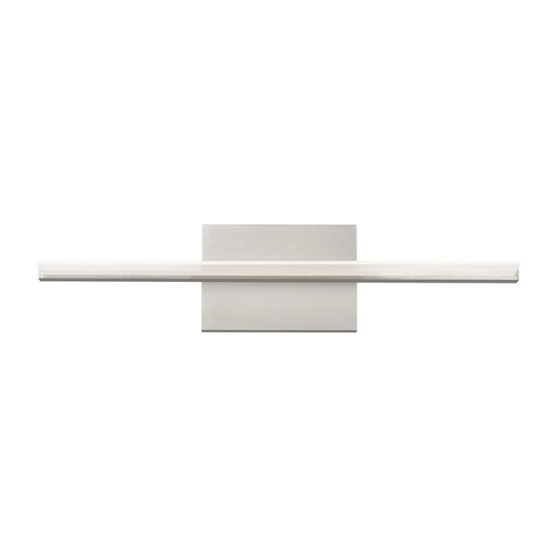 Span 1 - Light LED Bath Bar, Nightshade Black direct/indirect, 3000K, 24"