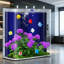 Aquarium 100 à 110 gallons en acrylique moderne Eco-129411618-129411622
