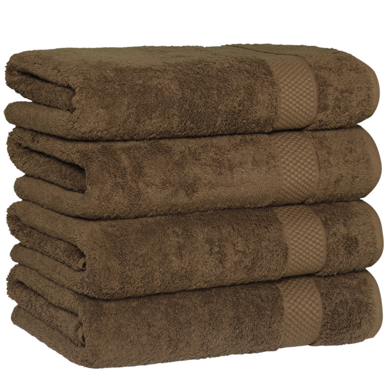 STARLIGHT Midweight Bath Towel, Dark Brown