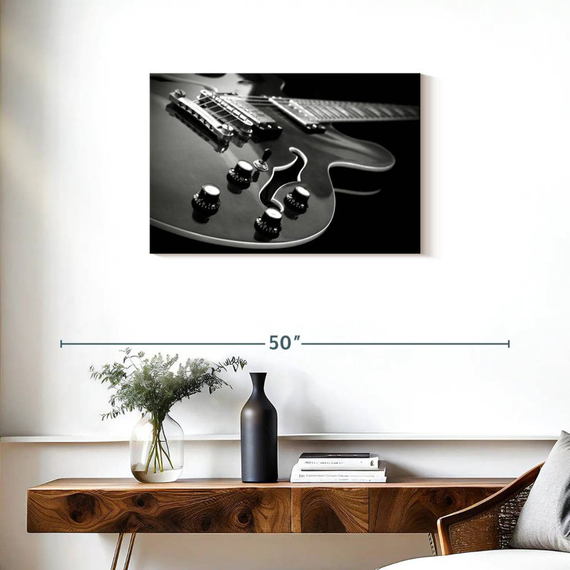 Guitare électrique Abarca, H 20 po x l 30 po