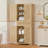 Jymari 67" Tall Kitchen Pantry Storage Cabinet,Bathroom Storage Cabinet with 1 Large Drawer & 2 Large Cabinets-2046049819-2046049797
