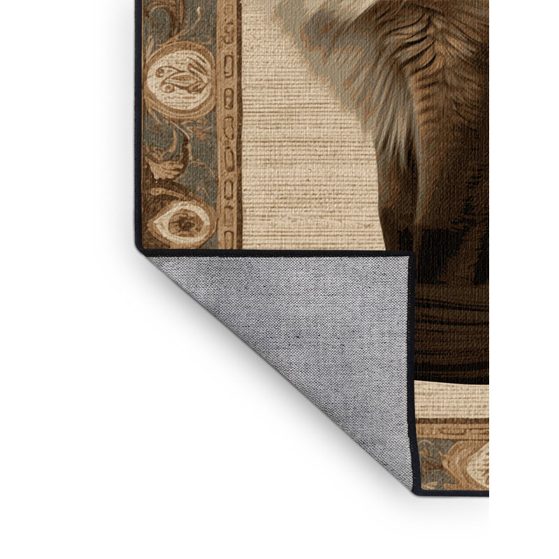  Tapis lavable Balinese Chats, Tapis de couloir 2 pi x 4 pi