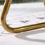 Chaise d'appoint contemporaine en velours bleu