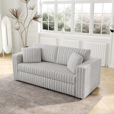 Canapé modulaire en fausse fourrure