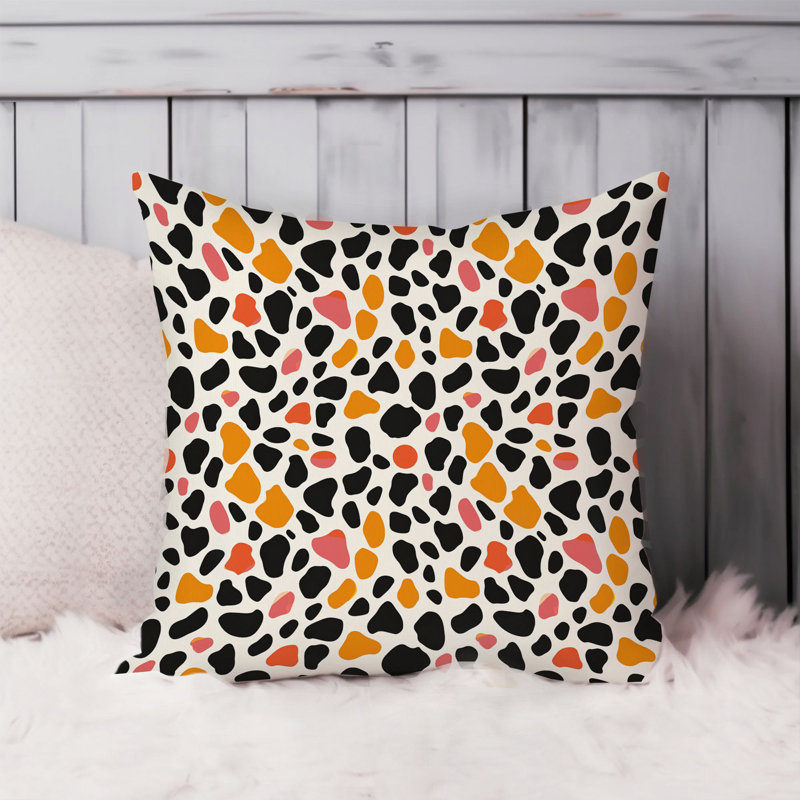 Animals Abstract Animal Print Pattern III Modern, 18"H x 18"W