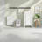 Compact French Vanities With Storage, Solid Wood & Ceramic Sink, Bathroom Elegance