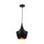 Luminaire suspendu noir mat 1 lumière