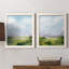Verdant Vale I - ensemble de 2 peintures sur toile encadrées-424791584-424791597