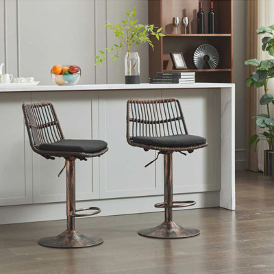 Chaise de bar pivotante 360
