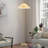 65.4" 2-Light Floor Lamp with Cone-Shaped Shade