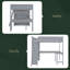 Lit mezzanine double avec bureau et tablette-748264694