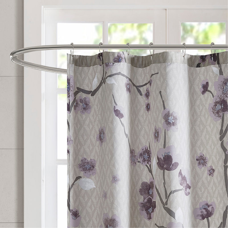 Rideau de douche en coton