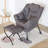 Abramson Lazy Chair, Modern Lounge Accent Chair with Armrests and a Side Pocket-119619609-96734710