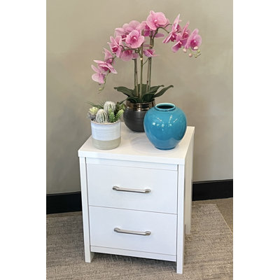 Selena Slide Logic 2 Drawer Nightstand