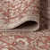 Nate Boho Medallion Textured Weave Red/Taupe Indoor/Outdoor Rug