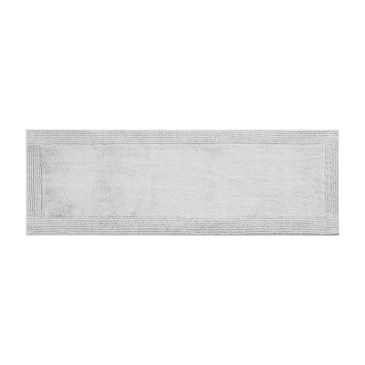100% Cotton Tufted 3000GSM Reversible Bath Rug Grey
