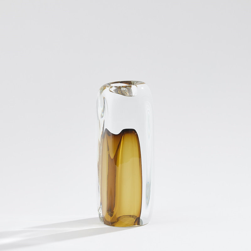 Glass Table Vase, Overall Height-  10.25"