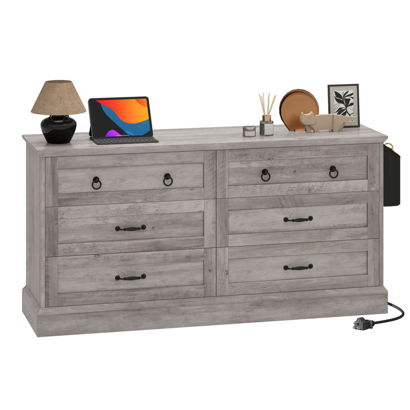  6 Drawers TV Stand