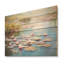 «Monets Water Lily Pond Reflections III - Lake On», reproduction sur bois-783082992