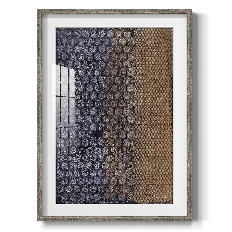 Tonal Frequent III, reproduction encadrée, Cadre argent vieilli, Oui
