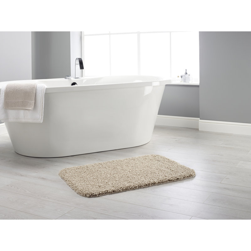 Buddy Bath Mat, 80cm L x 50cm W, Beige