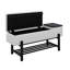 Banc de rangement pour repose-pieds-118241230