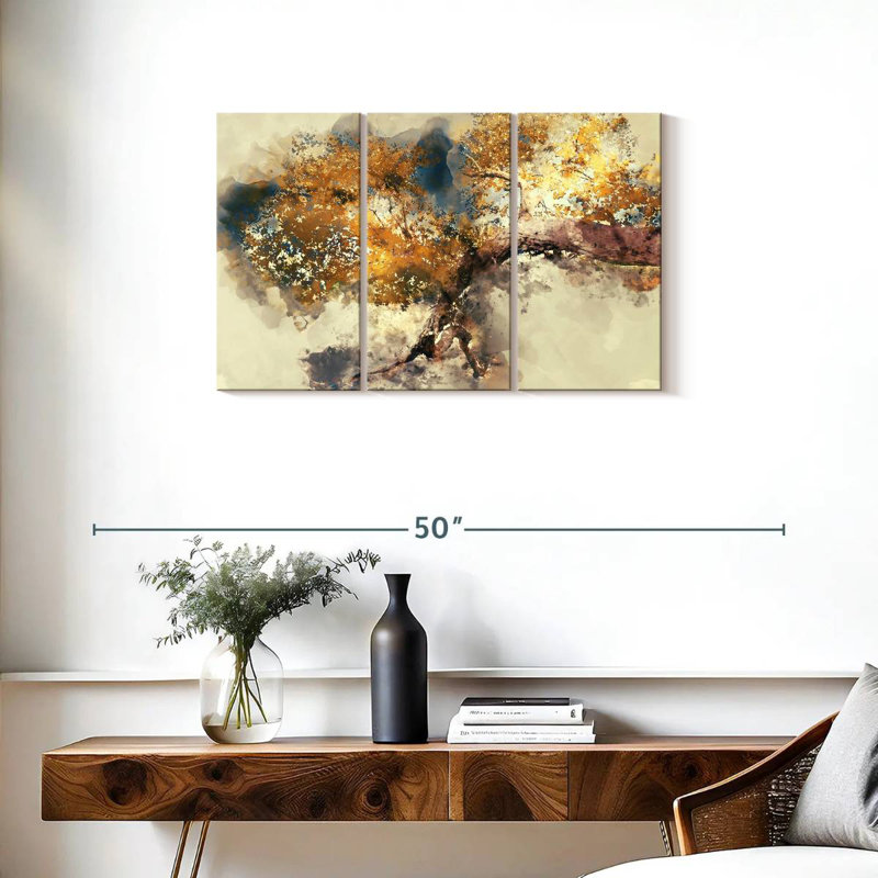 Harnek Autumn Tree, 20" H x 33" W