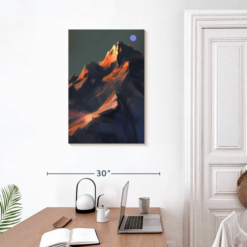 Alvord Mountain Shadow, 30" H x 20" W