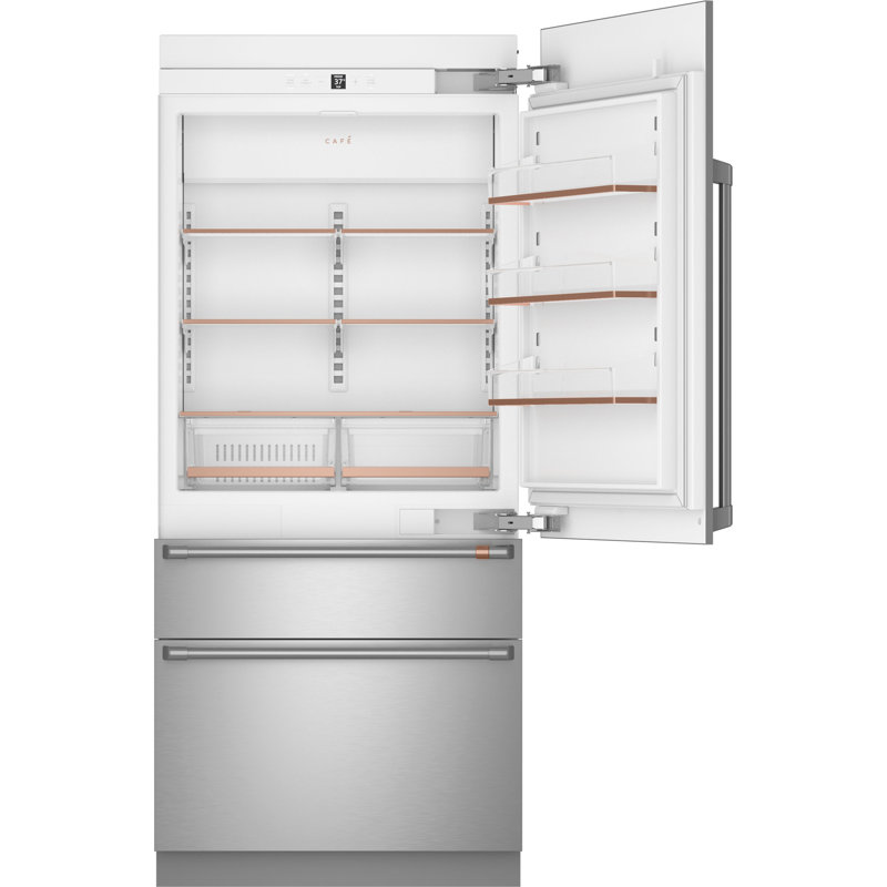 35.75" Integrated Bottom-Freezer Refrigerator, Left Handed