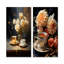 Tea Time Classic Sips - Ensemble de 2 impressions sur café et thé-110545217