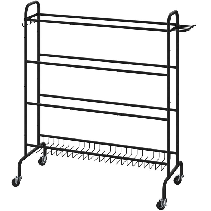Metal Freestanding Sports Rack