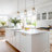  Hanshelmut 1-Light Dimmable Kitchen Island Brass Pendant Light（1-Set)