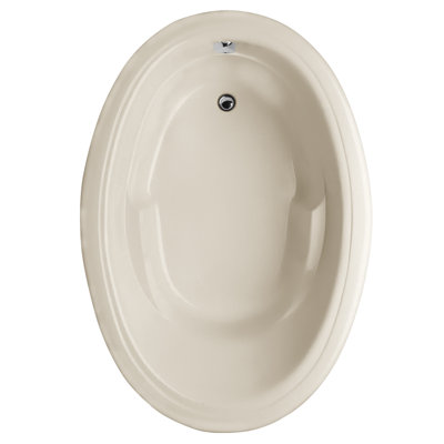 Riley 66'' x 42'' Soaking Acrylic Bathtub