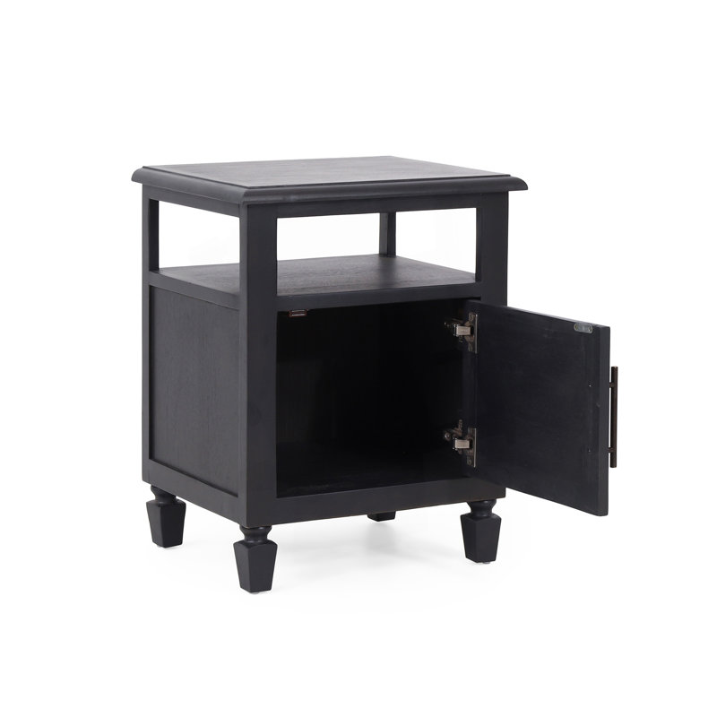 Rustic Design 1 Door Nightstand